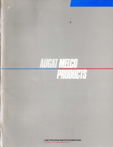 Melco Catalog 1990 i10