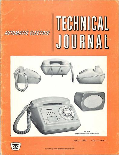 AETJ 61Jul p.232 - New Speakerphone - Executive Model (AE 880)