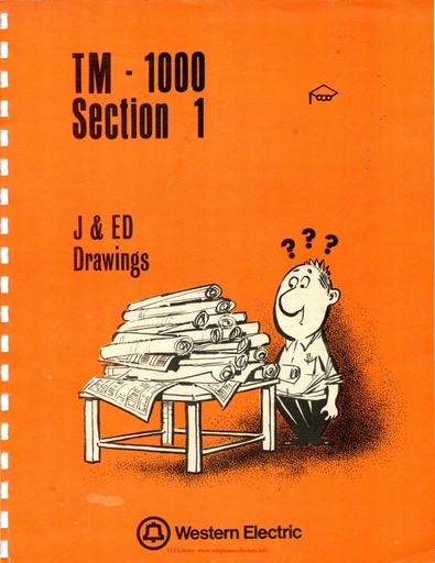 WE TM-1000-1 training manual Apr71 - J and ED Drawings