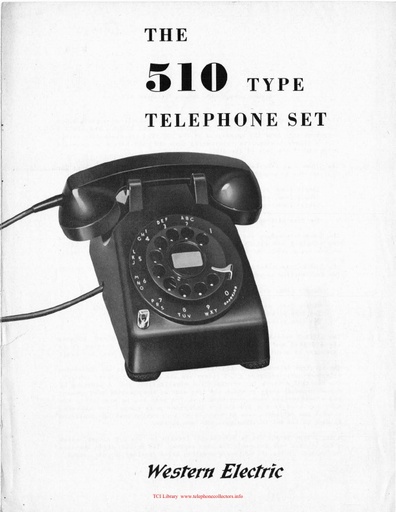 WE 510-type Telephone Set - 1953