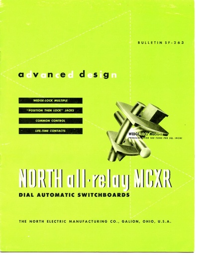 North MCXR Dial Automatic Switch - Bulletin SF-263