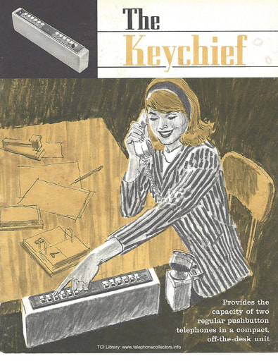 Bell System KeyChief Brochure NY Tel