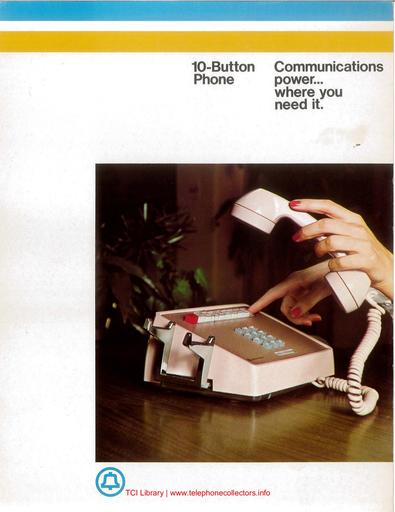 1975 - 10 Button Phone April 75