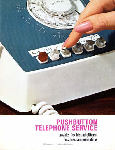 AE Circular 1138-A May71 - Pushbutton Telephone Service