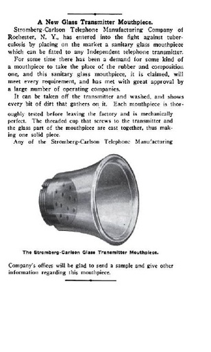 SC 1909 - Glass Mouthpiece Ad