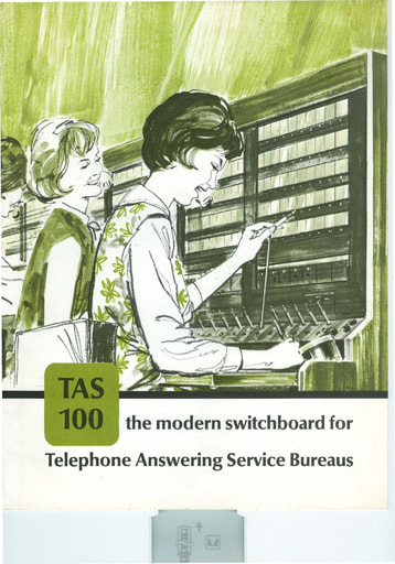 GTE TAS100 Oct72 - Switchboard for Tel Answering Service Bureaus