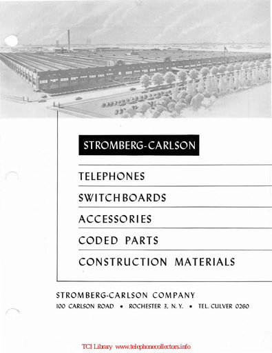 SC Catalog late 50s - Equipment and Supplies