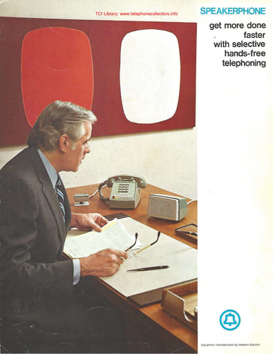 Bell System 4A speakerphone Brochure Jun75