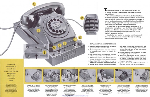 SC T-159 Oct55 - Stromberg Carlson 1583 Hands-Free Telephone