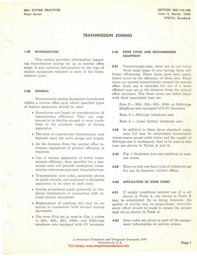 500-110-100 i3 Mar59 - Transmission Zoning