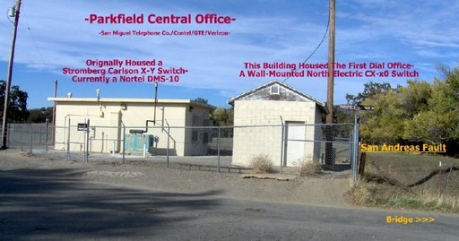 Parkfield Central Office And 1966 Earthquake