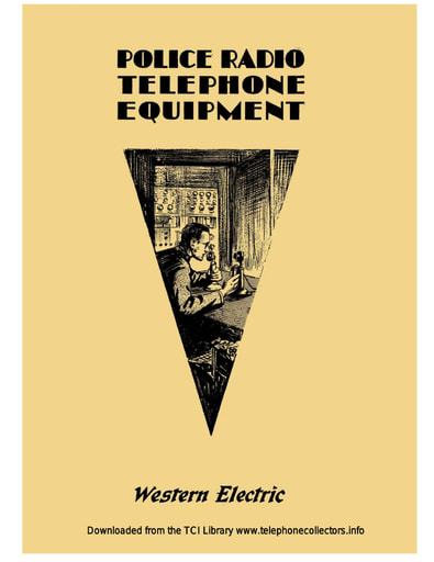 WE WECO-881 May30 - Police Radio Telelephone Equipment