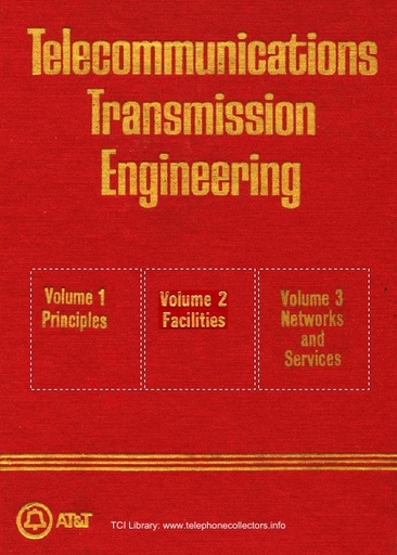 ATT 1977 - Telecommunications Transmission Engineering