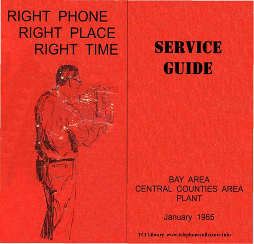 PTT Service Guide - Bay Area Jan65 booklet