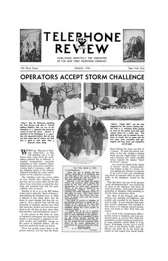 34 - NY Tel Telephone Review - Mar 1934 Ocr R
