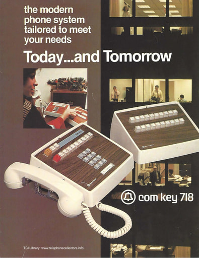 Bell System ComKey 718 Brochure Nov78