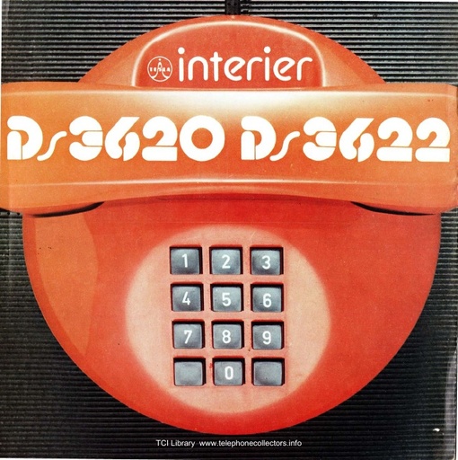 Tesla - Interier - Ds36-type Telephone Sets