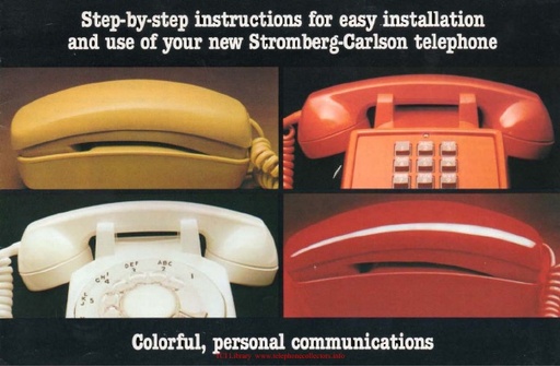 SC Phone Self-installation Instructions -1980