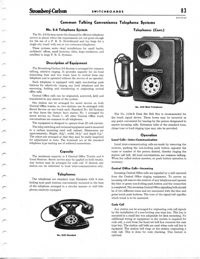 SC Catalog 1942 pp 83-93 - Convenience Systems (Dec43)