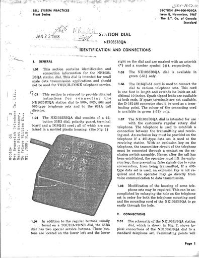594-800-901CA iB Nov67 - Dial - NE1035B3QA - ID
