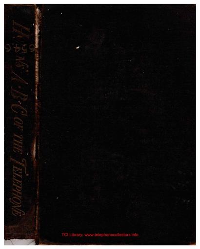 ABC of the Telephone - Homans - 1904