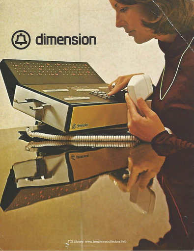Bell System Dimension PBX Brochure Aug75