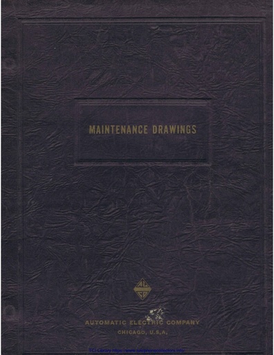 AE Maintenance Drawings i4 1945ca - Ford Motor Co, Richmond CA