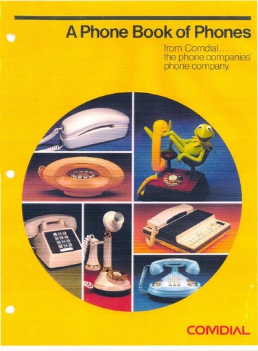 Comdial 1983 - A PHONE BOOK OF PHONES